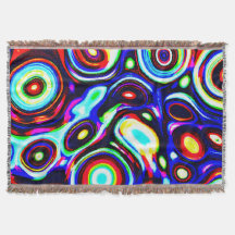 Patrón de pulso de neón vibrante