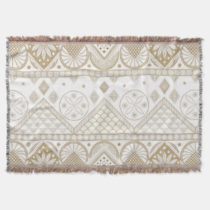 Manta Patrón de Seamless de Floral Geométrica Étnica 2