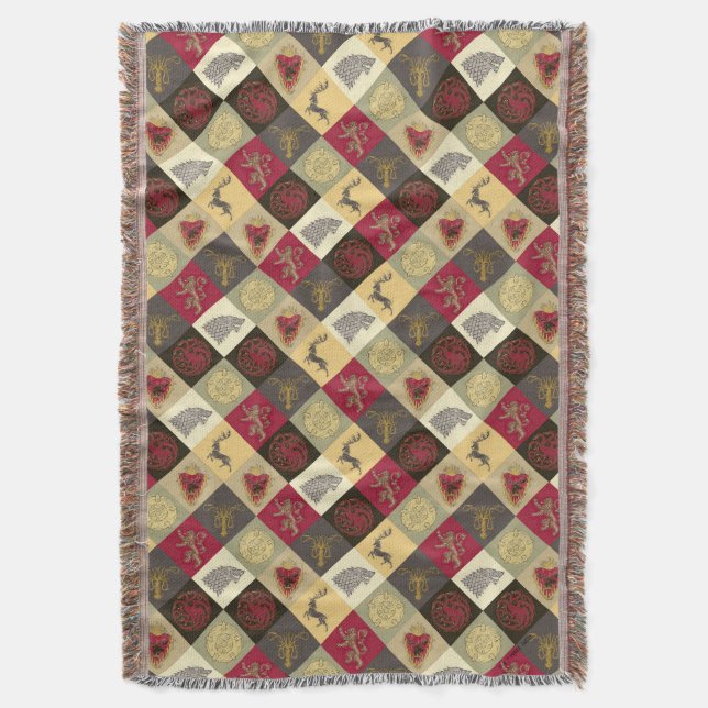 Manta Patrón de Sigil de Juego de Tronos (Frente vertical)