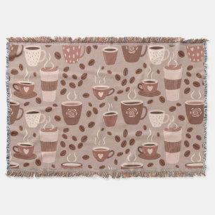 Manta Patrón de taza de café acogedor (4)