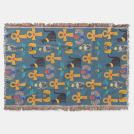 Manta Patrón del Antiguo Egipto, papel digital de jerogl