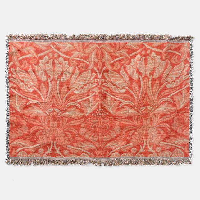 Manta Patrón floral de William Morris (Anverso)