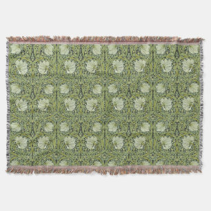 Manta Patrón floral vintage de William Morris Pimpernel