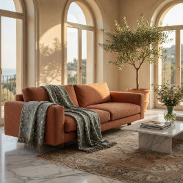 Manta Patrón moderno Terrazzo Neutral suave