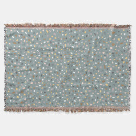 Manta Patrón moderno Terrazzo Neutral suave
