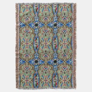 Manta Patrón oriental árabe vintage