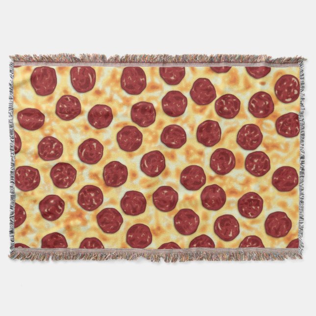 Manta Patrón Pepperoni Pizza (Anverso)