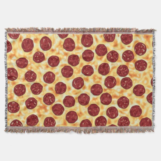 Manta Patrón Pepperoni Pizza (Anverso)