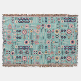 Manta Patrón sin foco de arte folclórico