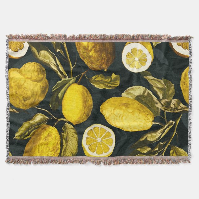 Manta Patrón V de limón y hoja (Anverso)