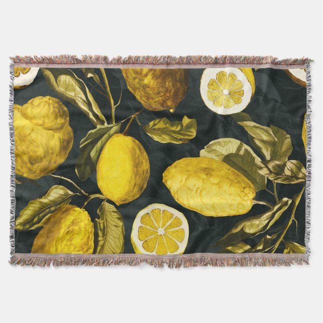 Manta Patrón V de limón y hoja (Anverso)