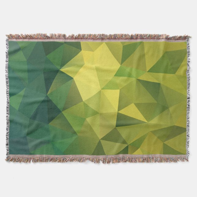 Manta Patrón verde amarillo (Anverso)