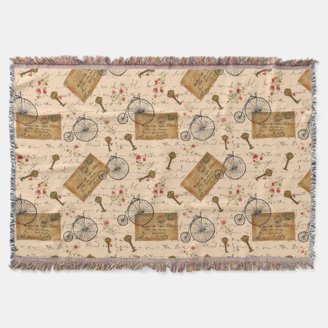 Manta patrón vintage (Anverso)