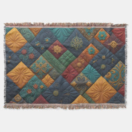 Manta Pattren de quelado colorido - Amante de tala