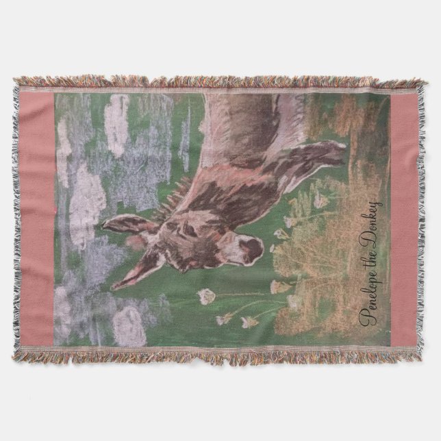 Manta Penelope el burro (Anverso)