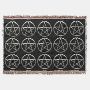 Manta Pentacle Throw Blanket