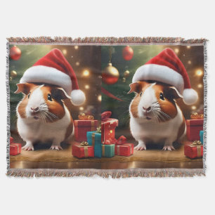 Manta "Pequeño ayudante de Santa Claus: El cerdo guinean