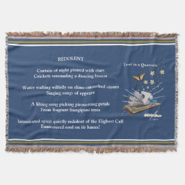 Manta Perdida en un Quatrain por Adiela Akoo Decorativa