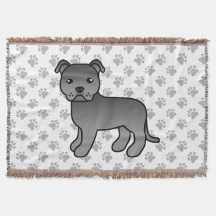 Manta Perro Blue English Staffordshire Bull Terrier