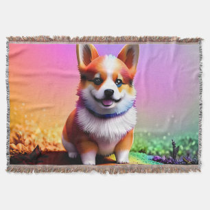 Manta Perro Corgi De Cachorro Cúpido-36475