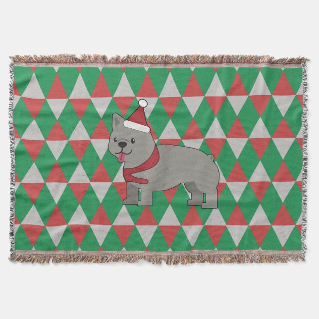 Manta Perro de diamantes de vacaciones (Anverso)