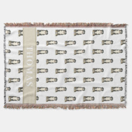 Manta Perro de montaña Bernés personalizado