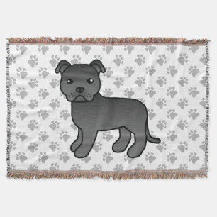 Manta Perro de raza Staffordshire Bull Terrier inglés ne