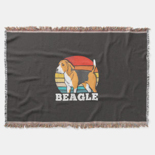 Manta Perro Retro Beagle