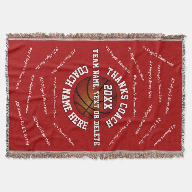 Manta Personalice le agradecen los regalos por (Anverso)