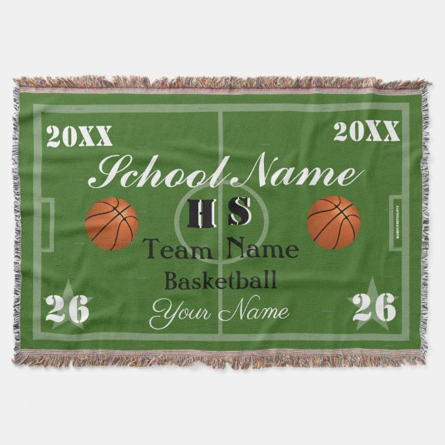 Manta Personalizable HAMbyWG Baloncesto (Anverso)