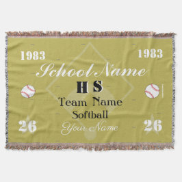 Manta Personalizable HAMbyWG Softball o Béisbol