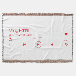 Manta Personalizable tu música favorita