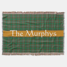Manta Personalización del tartán nacional irlandés