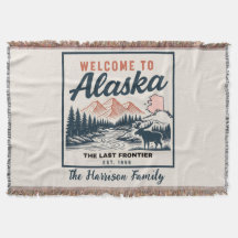 Manta personalizada de Alaska