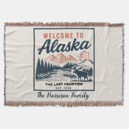 Manta personalizada de Alaska