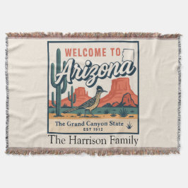 Manta personalizada de Arizona