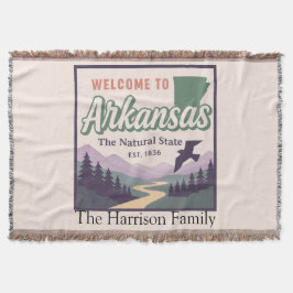 Manta personalizada de Arkansas