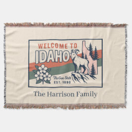 Manta personalizada de Idaho