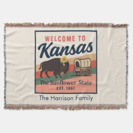 Manta personalizada de Kansas