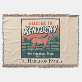 Manta personalizada de Kentucky