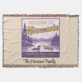 Manta personalizada de Minnesota
