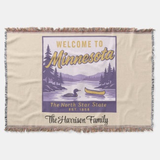 Manta personalizada de Minnesota