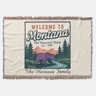 Manta personalizada de Montana