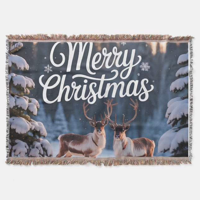 Manta personalizada de Navidad Manta personalizada (Anverso)