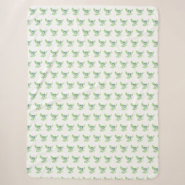 Manta personalizada de Sherpa acogedora