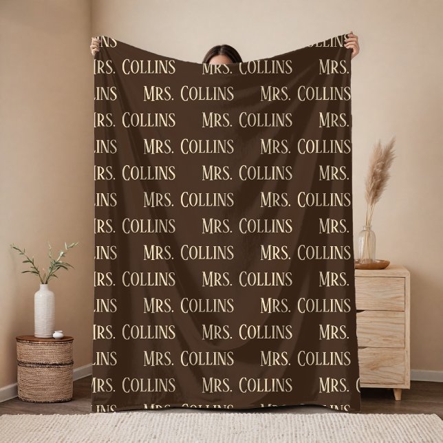 Manta personalizada de Sra y Sr, regalo de boda pa (Personalized Wedding Blanket – Romantic Mrs & Mr Gift for Newlyweds, Anniversary or Bride and Groom)
