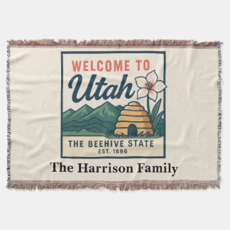 Manta personalizada de Utah
