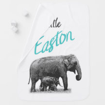 Manta personalizada del bebé "poco Easton "