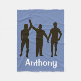 Manta personalizada del paño grueso y suave del