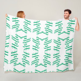 Manta personalizada del paño grueso y suave del